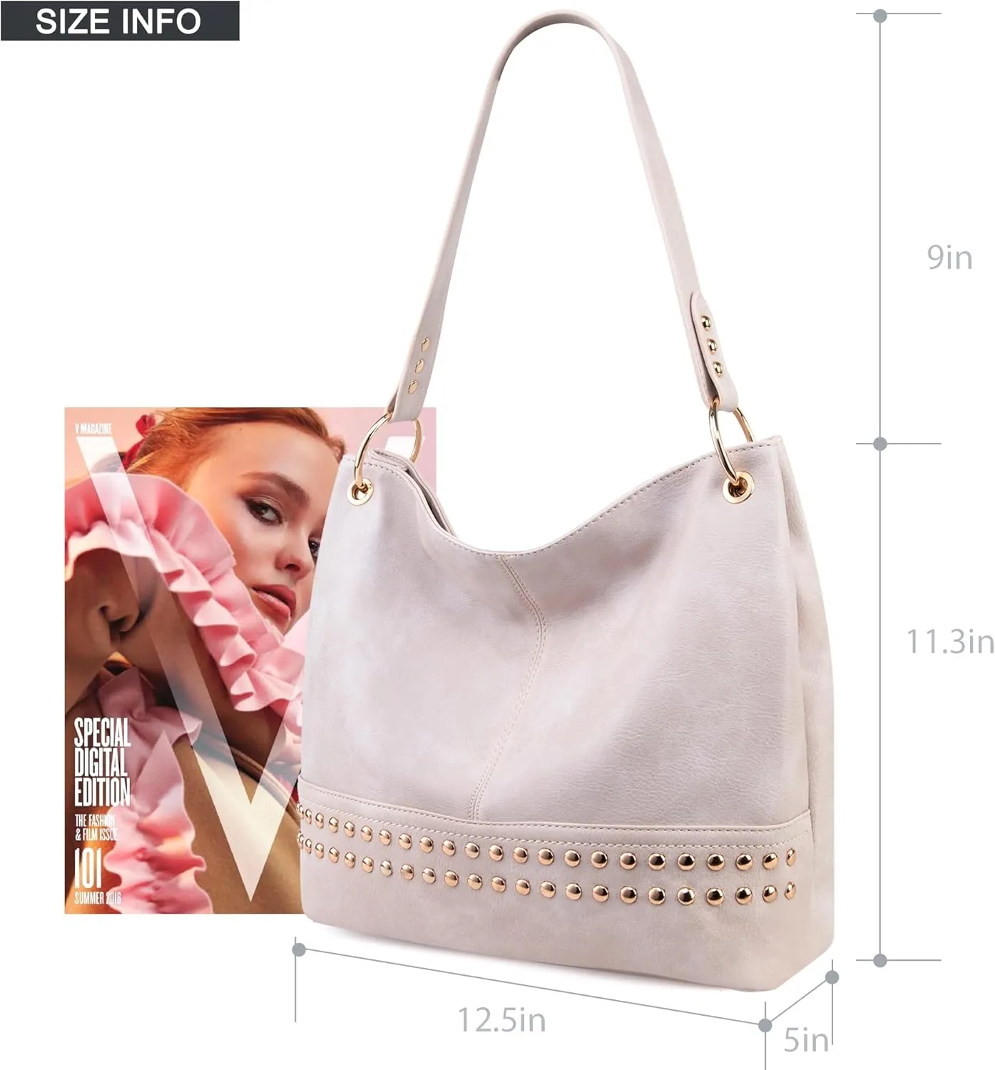 Montana West Purses for Women Hobo Shoulder Handbags with Zipper