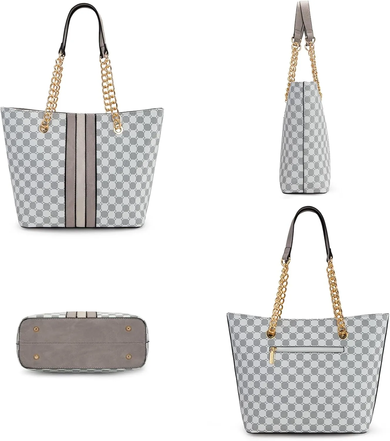 Montana West Tote Bag for Women Chain Top-handle Handbags