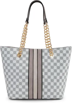 Montana West Tote Bag for Women Chain Top-handle Handbags