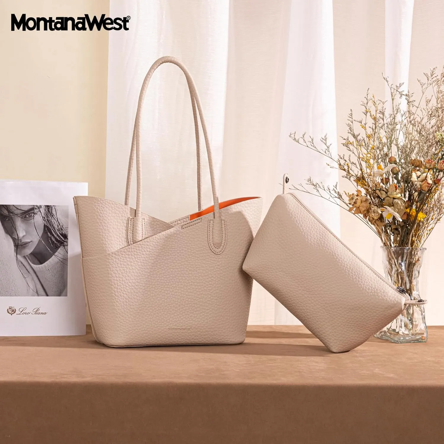 Montana West Tote Bag for Women Hobo Shoulder Purses and Handbags