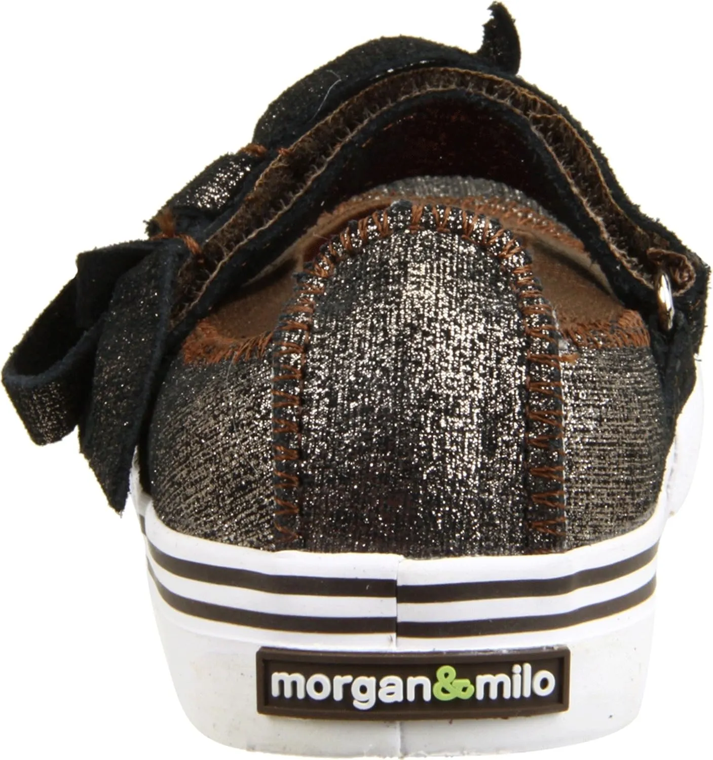 Morgan & Milo Demi Bow Mary Jane Sneaker (Infant/Toddler/Little Kid)