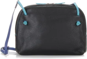 mywalit Rio Small Zip Top Handbag Medium Matinee Wallet in Black Pace