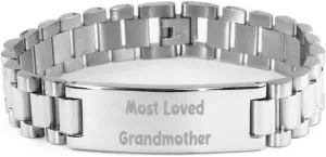 Nice Grandmother Gifts, Most Loved Grandmother, Inspire Birthday Ladder Bracelet Gifts for Grandma, Grandmothergifts Present, Ideas, Gift Basket, Unique
