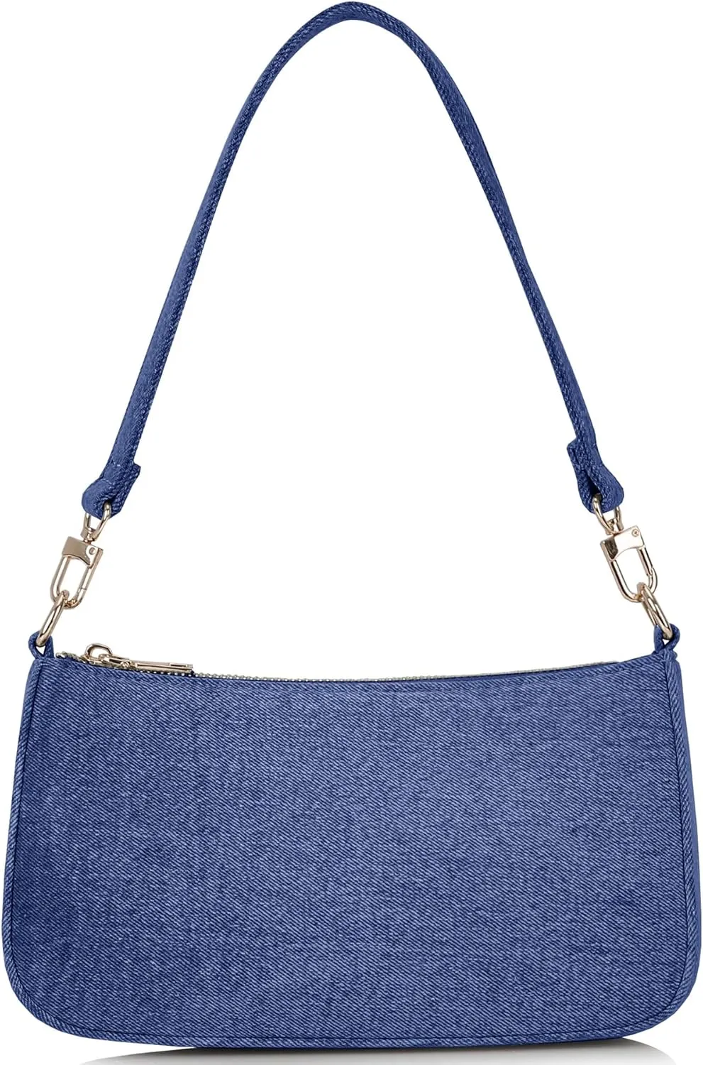 NIUEIMEE ZHOU Denim Shoulder Bag for Women Retro Classic Clutch Tote HandBags Crossbody Purses