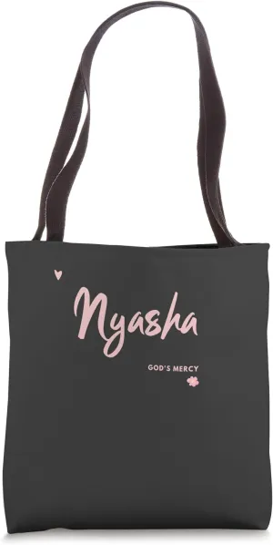 Nyasha name meaning "God's Mercy" Tote Bag