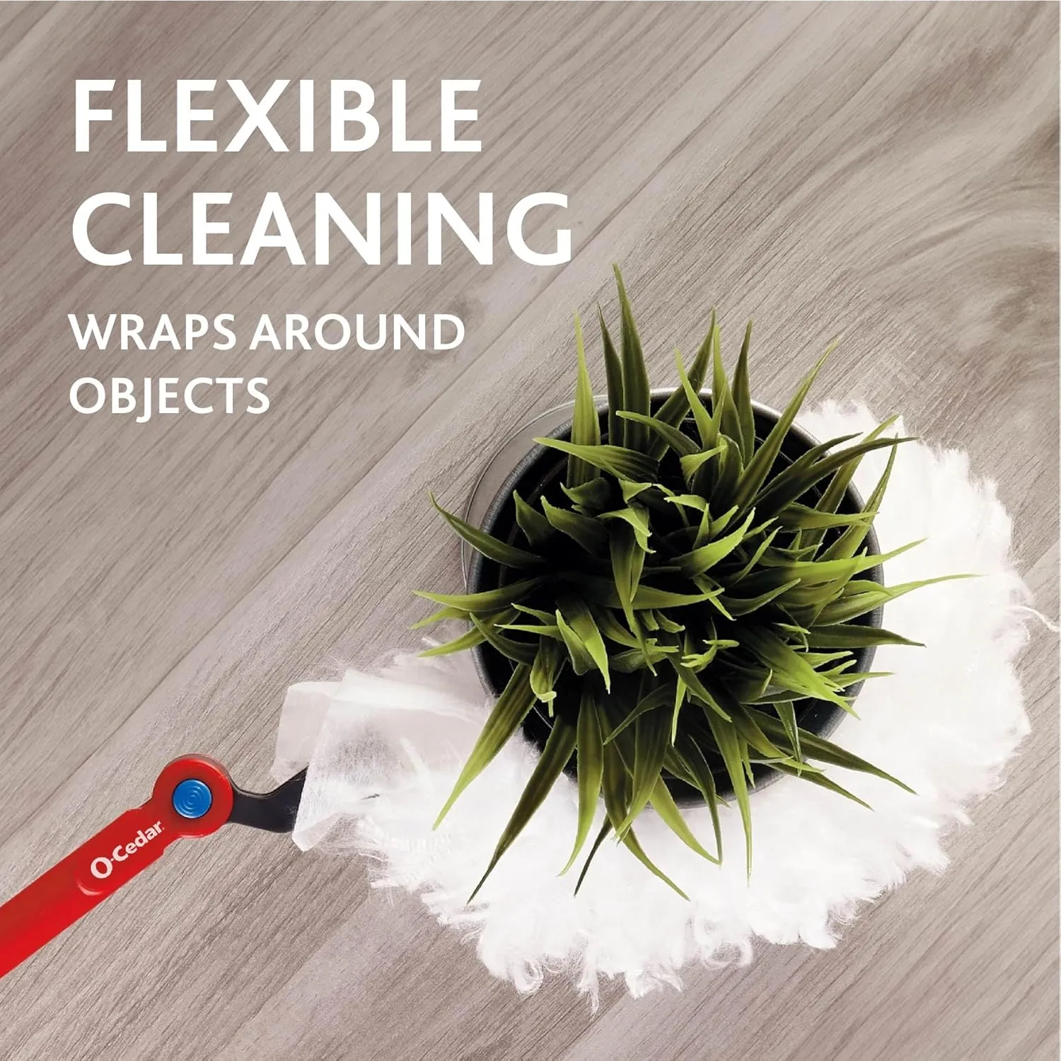 O-Cedar Flex & Catch Heavy Duty Dusting Refills (10 Count) | Disposable Duster Refill with Cleaning Fibers Made of 100% Recycled Materials | Traps 3X More Dust Than Traditional Feather Duster
