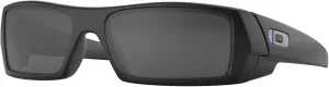 Oakley OO9014 Sunglasses Bundle: OO 9014 GASCAN 901411 Gascan Matte Black Grey and Eyewear Cleaning Kit