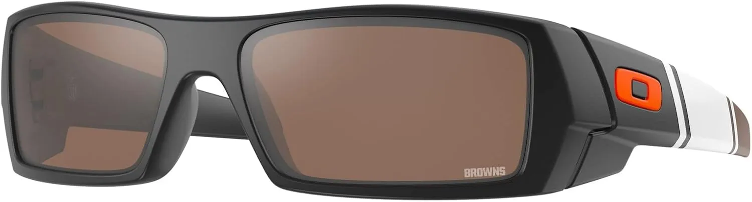 Oakley OO9014 Sunglasses Bundle: OO 9014 GASCAN 901496 Cle Matte Black and Small Black leash Accessory kit