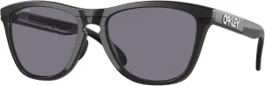 Oakley OO9284A Sunglasses Bundle: OO 9284A 928410 Frogskins Range A Matte Black and Large Blue leash Accessory kit