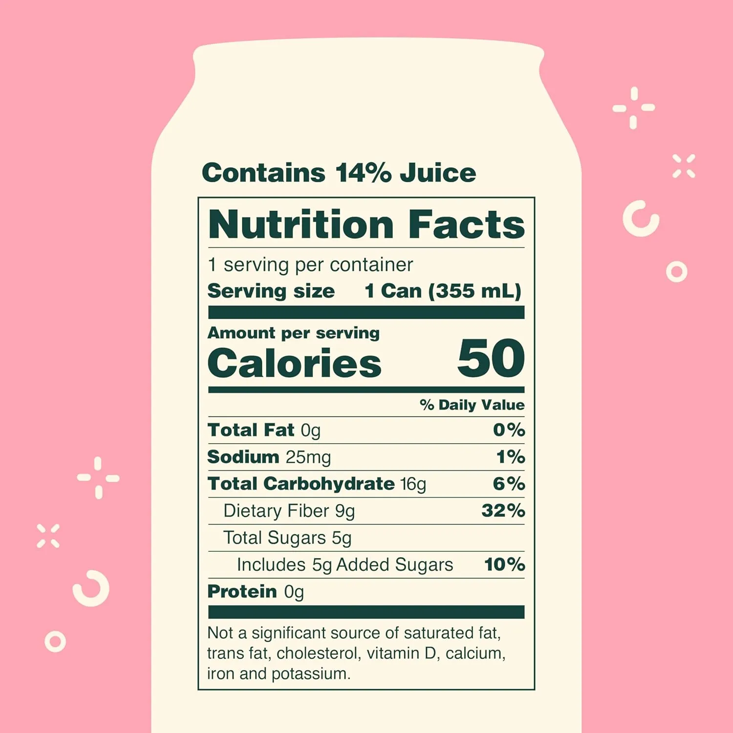 OLIPOP Prebiotic Soda Pop, Crisp Apple, A New Kind of Soda Packed with Prebiotics, Fiber, and Botanicals, Gluten Free, Vegan, GMO Free, 12oz (12-Cans)