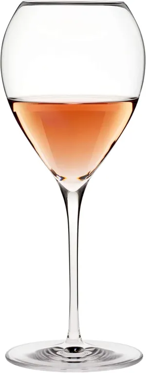 ONEIDA Flavor First, Crisp & Fresh, Set of 4, Crystal Wine Glasses by Karen MacNeil, Designed for Champagne, Rosé, and White Wines