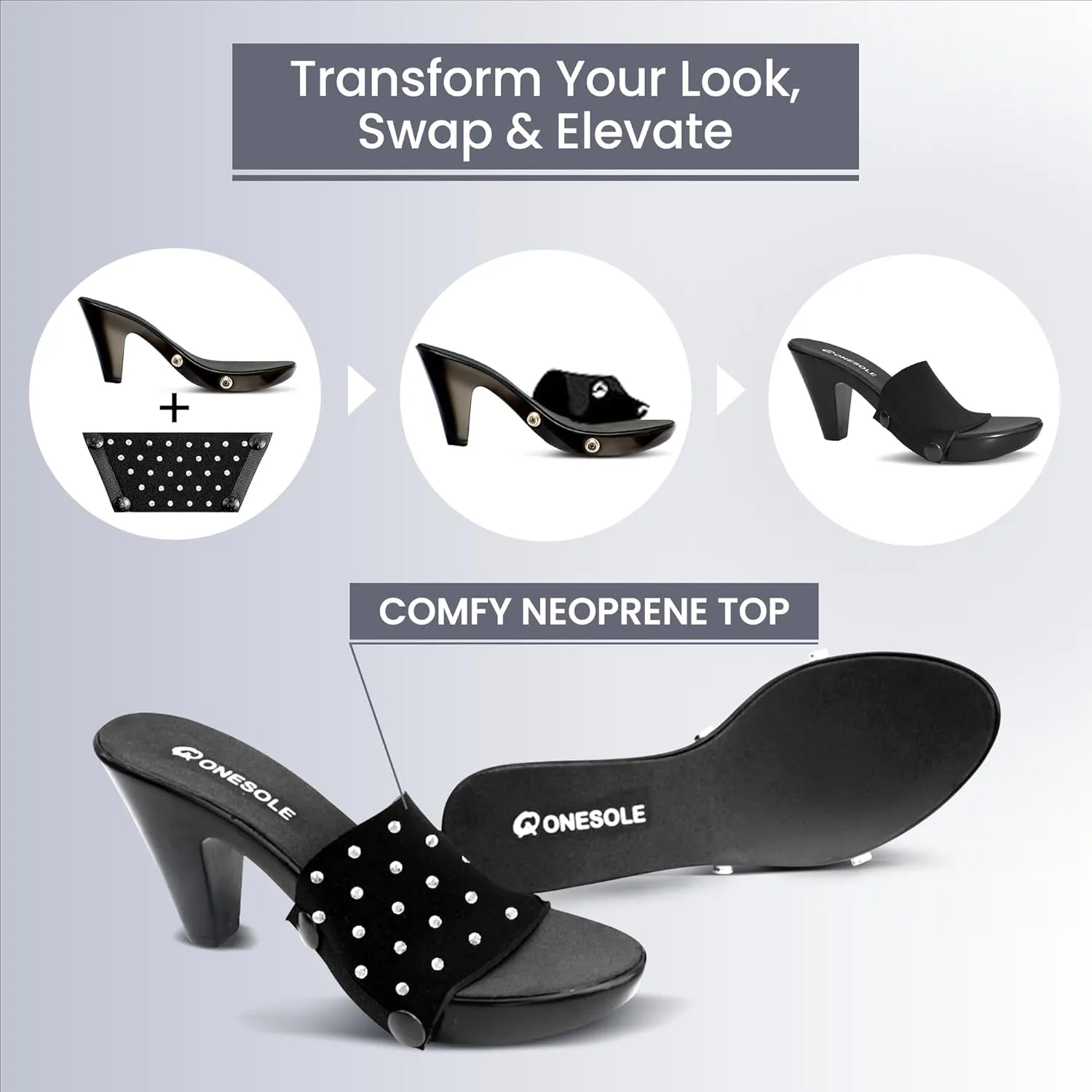 Onesole Chic Black Travel Kit