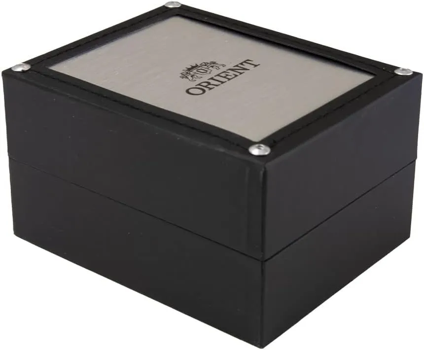 Orient Men's '2nd Gen. Bambino Ver. 2' Japanese Automatic Stainless Steel and Leather Dress Watch