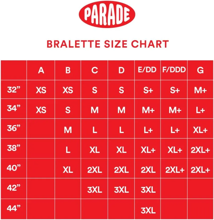 Parade womens Star Lace Plunge Bralette: Available in Multi Packs