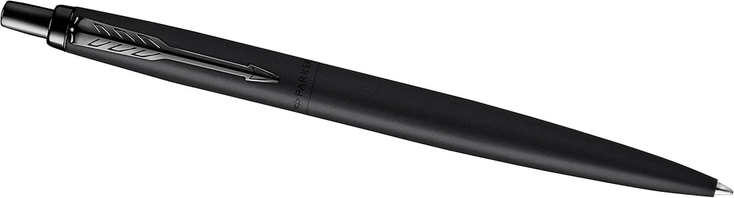 Parker Jotter XL Ballpoint Pen | Monochrome Matte Black | Medium Point | Blue Ink | Gift Box