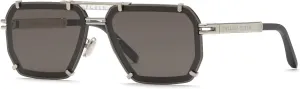 Philipp Plein Sunglasses SPP 131 0k07 Palladium/Black
