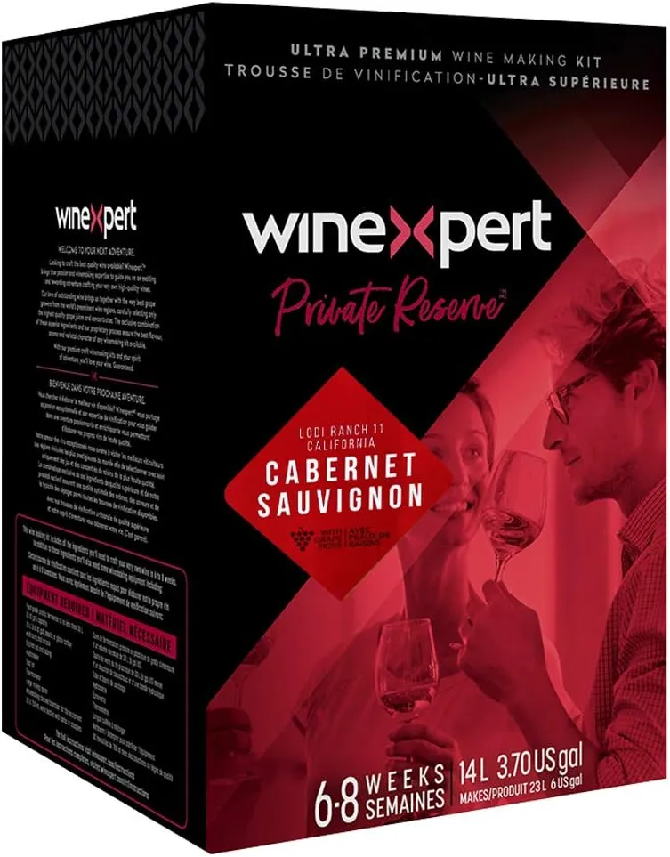 Private Reserve Lodi, California Cabernet Sauvignon Wine Ingredient Kit