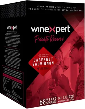 Private Reserve Lodi, California Cabernet Sauvignon Wine Ingredient Kit