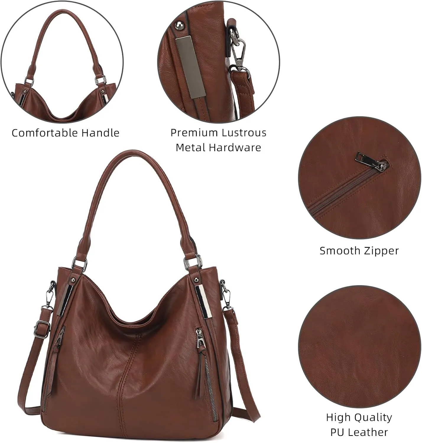 Purses for Women Shoulder Handbags Hobo Bags Tote Bag