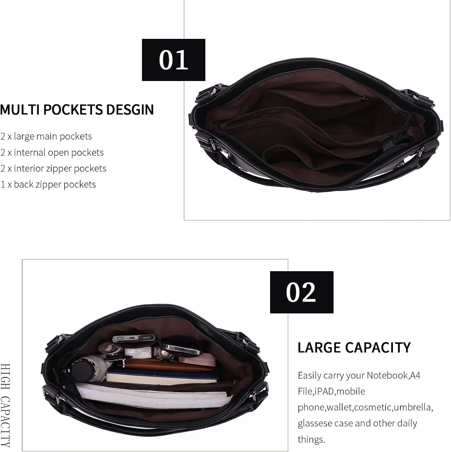 Purses for Women Shoulder Handbags Hobo Bags Tote Bag