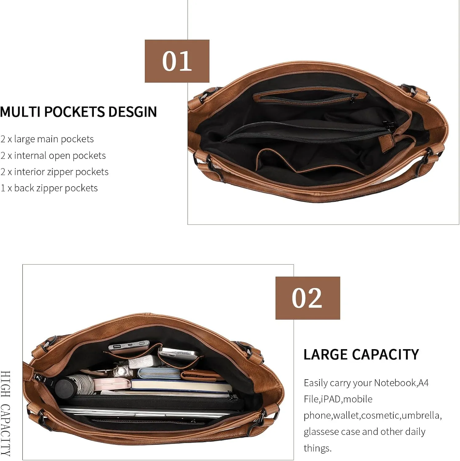 Purses for Women Shoulder Handbags Hobo Bags Tote Bag