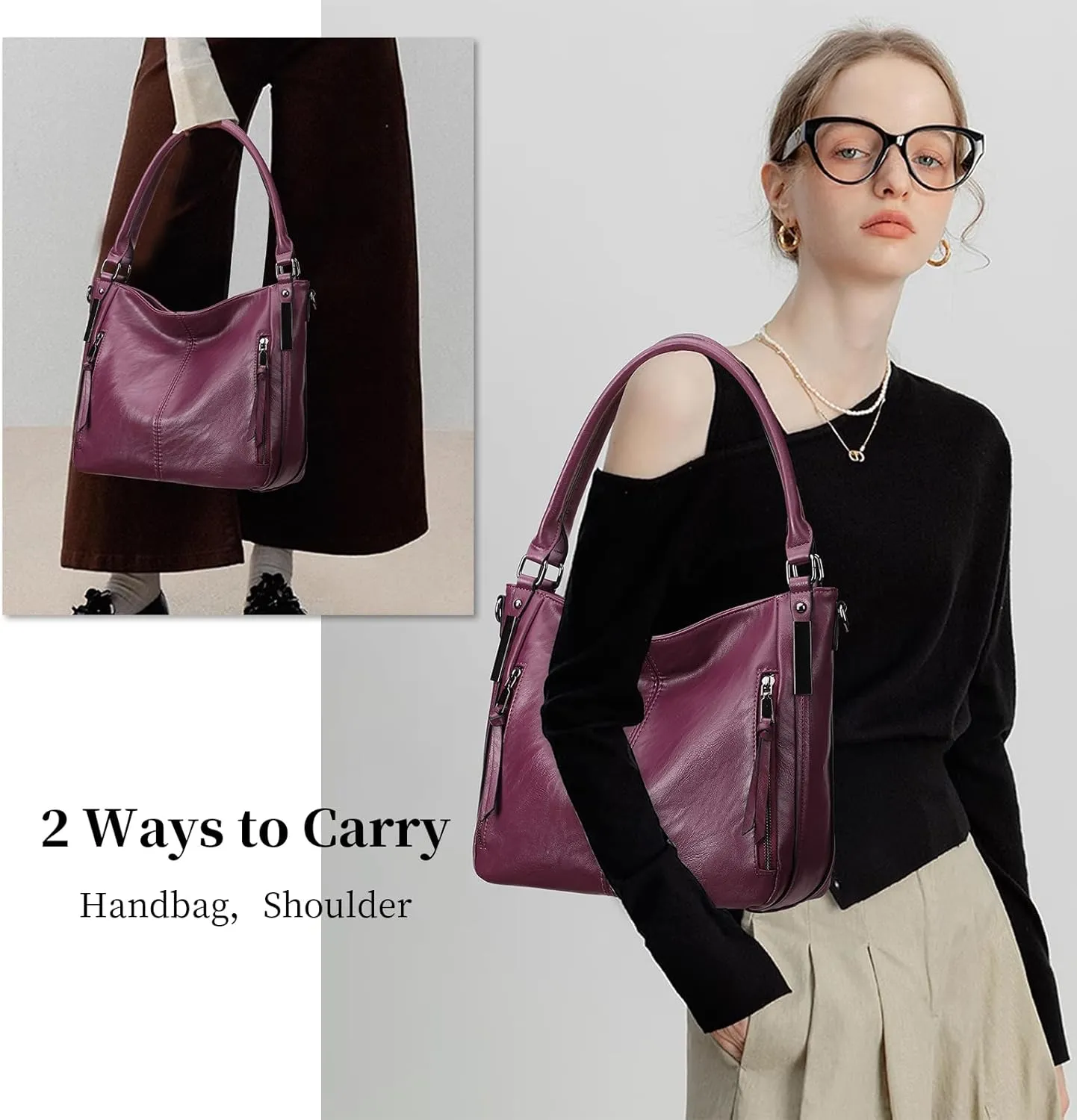 Purses for Women Shoulder Handbags Hobo Bags Tote Bag