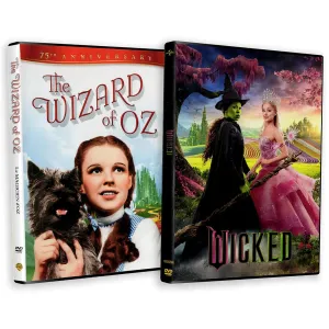 "Dorothy, Glinda, and Elphaba, Oh My!" Collection DVD Collection: Wicked / Wizard Of Oz
