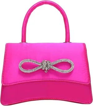 QWINEE Women's Mini Evening Bag Rhinestone Decorated Clutch Purse Prom Bags Sparkle Mini Square Handbags