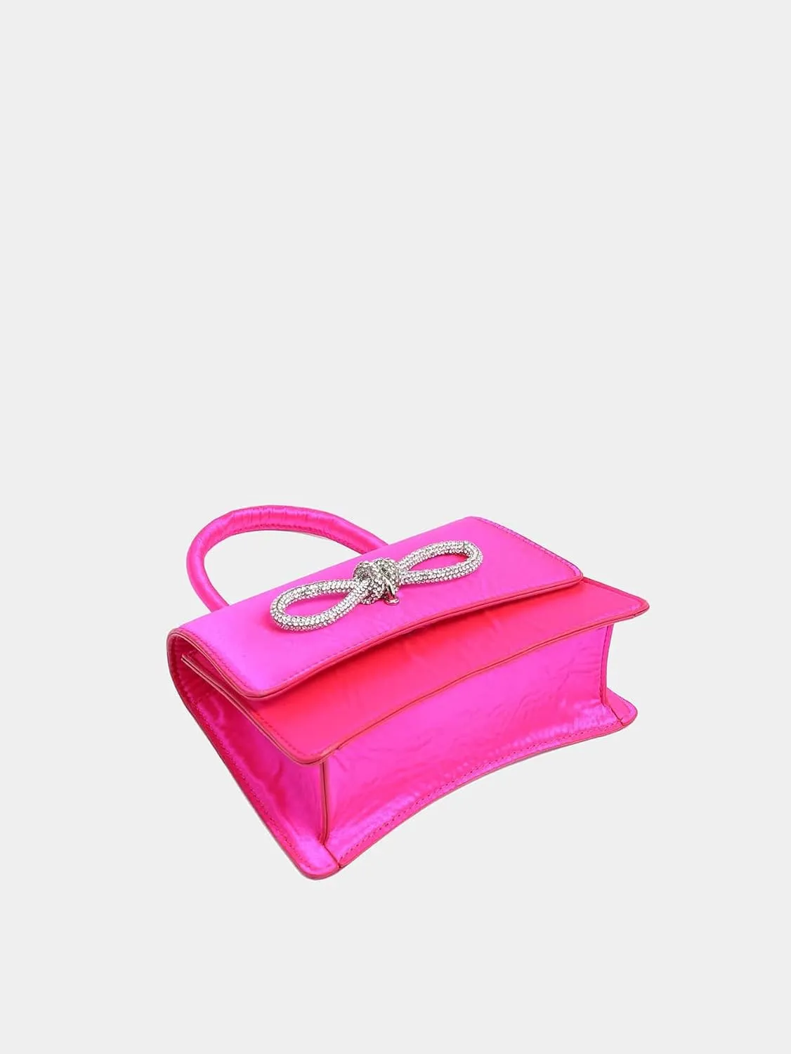 QWINEE Women's Mini Evening Bag Rhinestone Decorated Clutch Purse Prom Bags Sparkle Mini Square Handbags