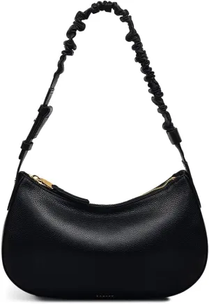 RADLEY London Wilton Crescent Women’s Small Leather Ziptop Shoulder Bag, Black