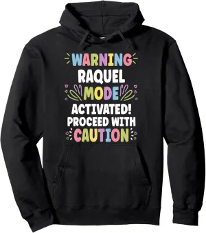 RAQUEL Personalized Name Funny Cute Custom RAQUEL Name Pullover Hoodie