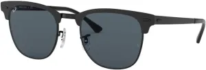 Ray-Ban RB3716 Sunglasses Bundle: RB 3716 186/R5 Matte Black On Black and Eyewear Cleaning Kit
