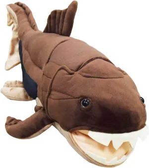 Realistic Dunkleosteus Fish Stuffed Animal Plush Toy, Lifelike Dunkleosteus Animal Plushies, Simulation Animals Doll