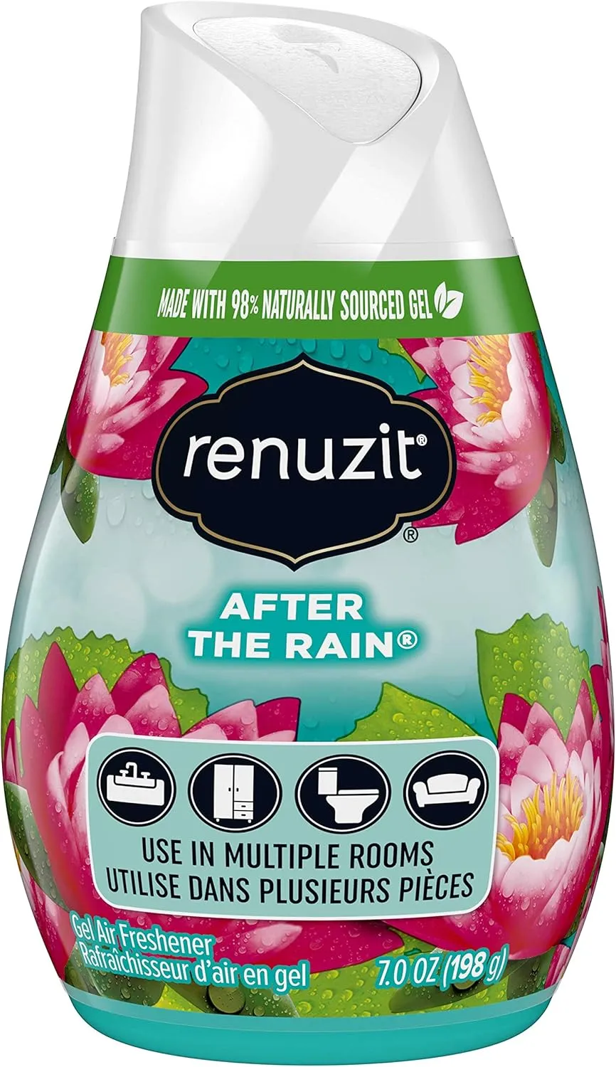 Renuzit - 1716906 03663 Adjustables Air Freshener, After the Rain Scent, Solid, 7 oz (Case of 12)