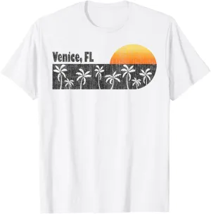 Retro Venice FL T-shirt Florida Beach Shirt T-Shirt