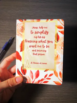 Saint Therese of Lisiuex journal/ Mass notebook