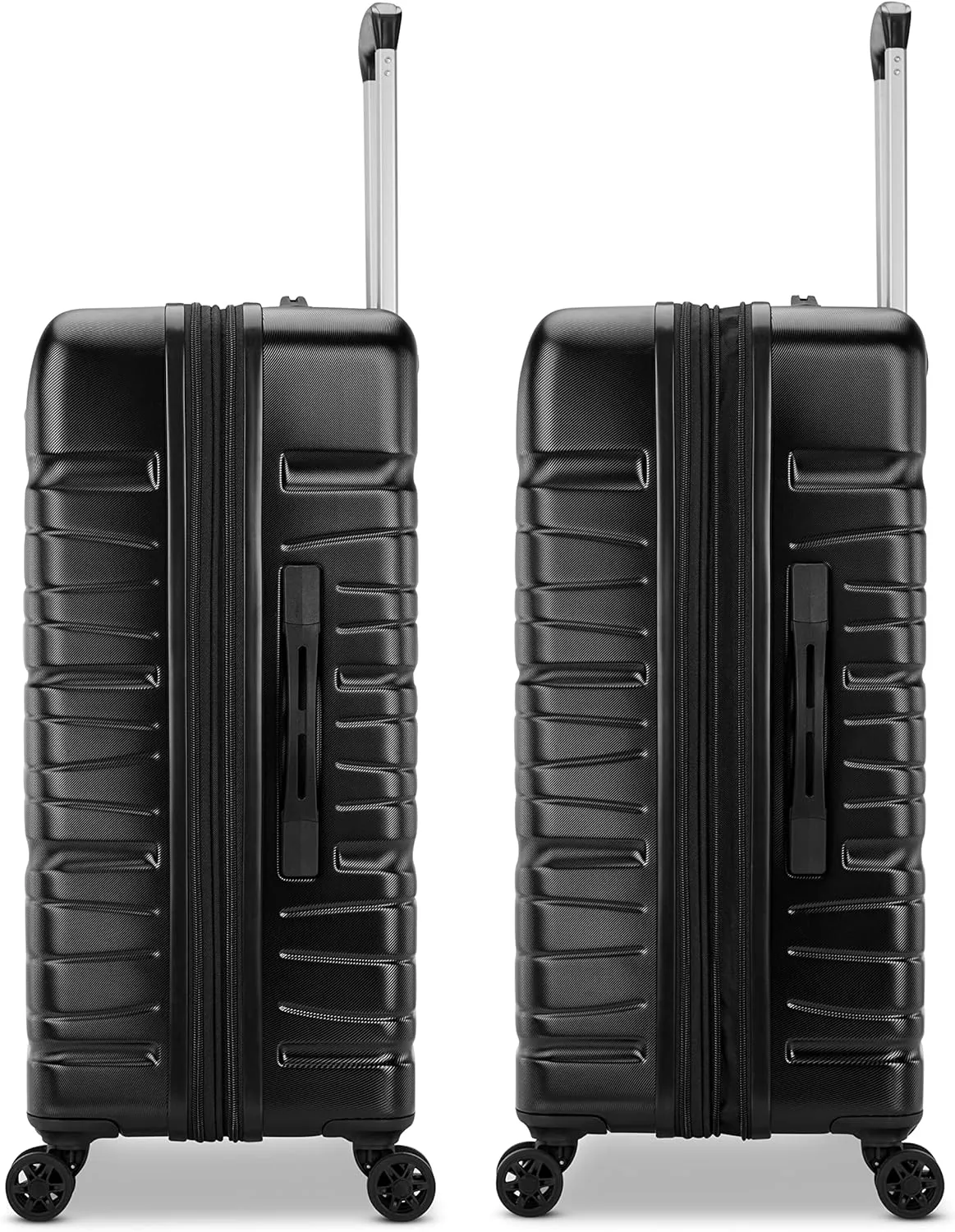 Samsonite Evolve SE Hardside Expandable Luggage, Bass Black, Medium Spinner