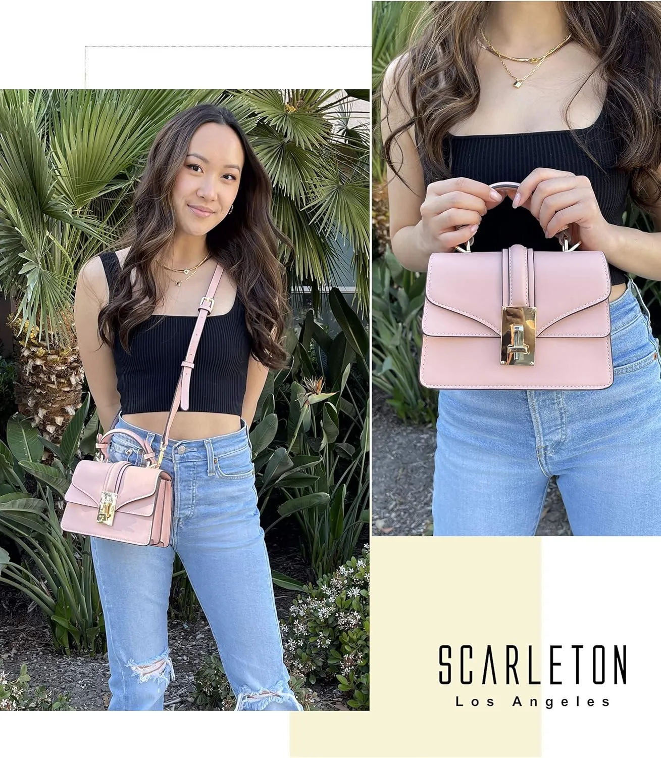 Scarleton Mini Top Handle Satchel, Crossbody Shoulder Bag, H2077