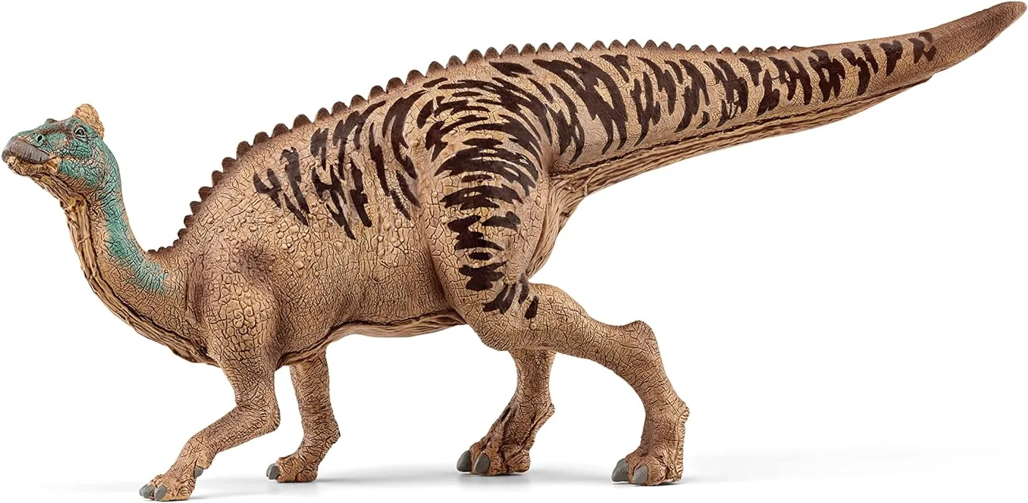 Schleich Dinosaurs Realistic Edmontosaurus Dino Figurine - King Size Prehistoric World Realistic Dinosaur Action Figure, Large Creature Jurassic Planet Toy for Boys and Girls, Gift for Kids Age 4 