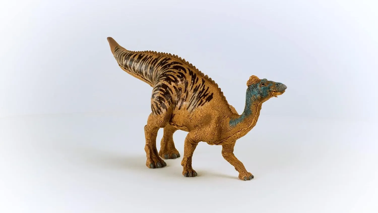 Schleich Dinosaurs Realistic Edmontosaurus Dino Figurine - King Size Prehistoric World Realistic Dinosaur Action Figure, Large Creature Jurassic Planet Toy for Boys and Girls, Gift for Kids Age 4 