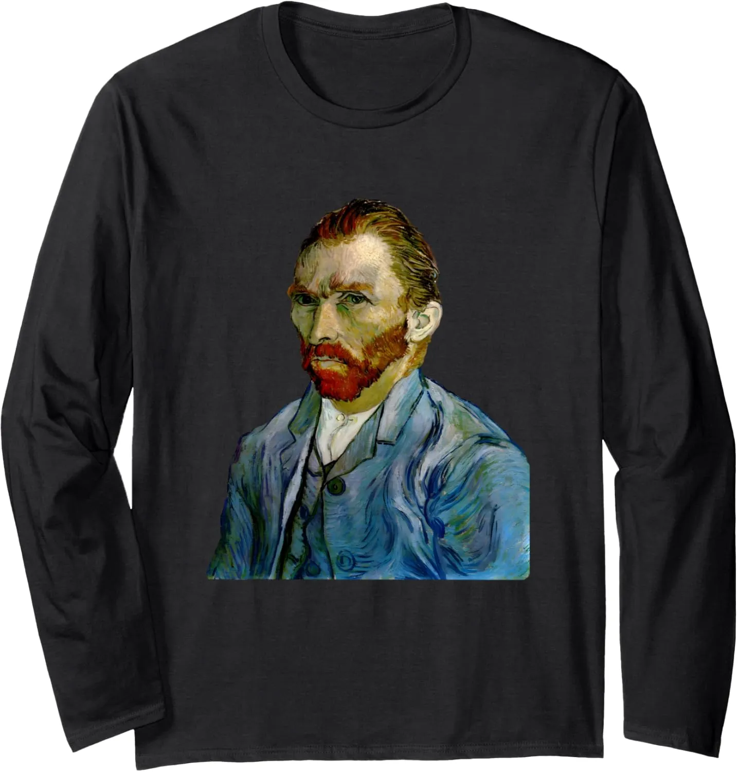 Self-Portrait by Vincent van Gogh (1889) Long Sleeve T-Shirt
