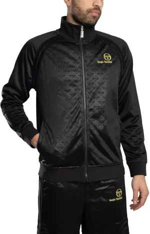 Sergio Tacchini Men's Ghibli Mono Track Jacket, Black