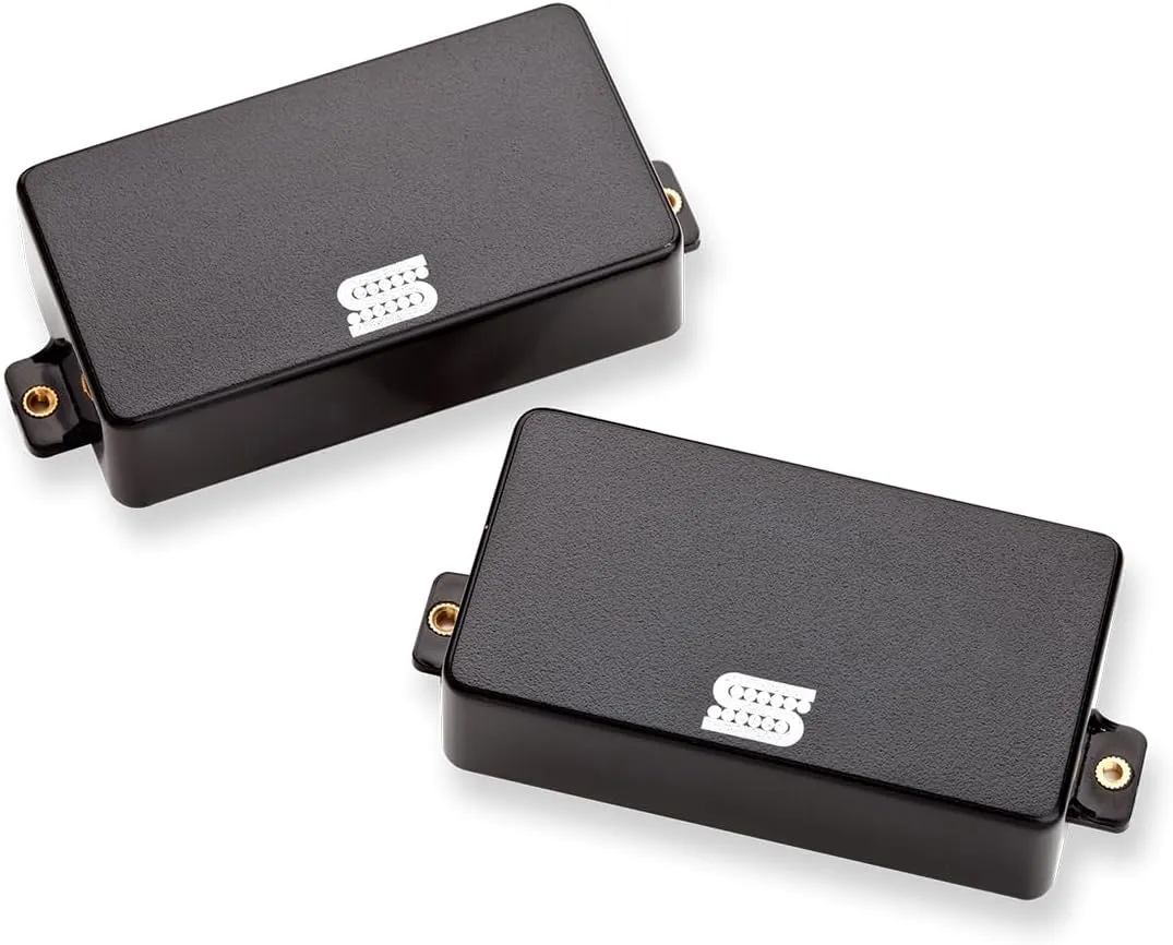 Seymour Duncan alt.metal Blackouts® 6-string, Black Active Humbucker Pickup Set