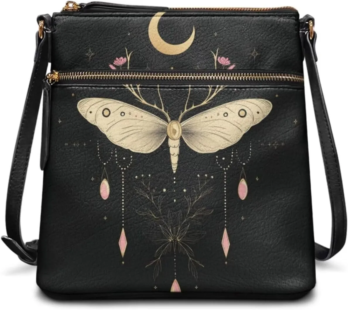 Shoulder Bag Crossbody Purses for Women Leather Handbag Purse Long Strap Crossbody Bags