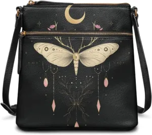 Shoulder Bag Crossbody Purses for Women Leather Handbag Purse Long Strap Crossbody Bags