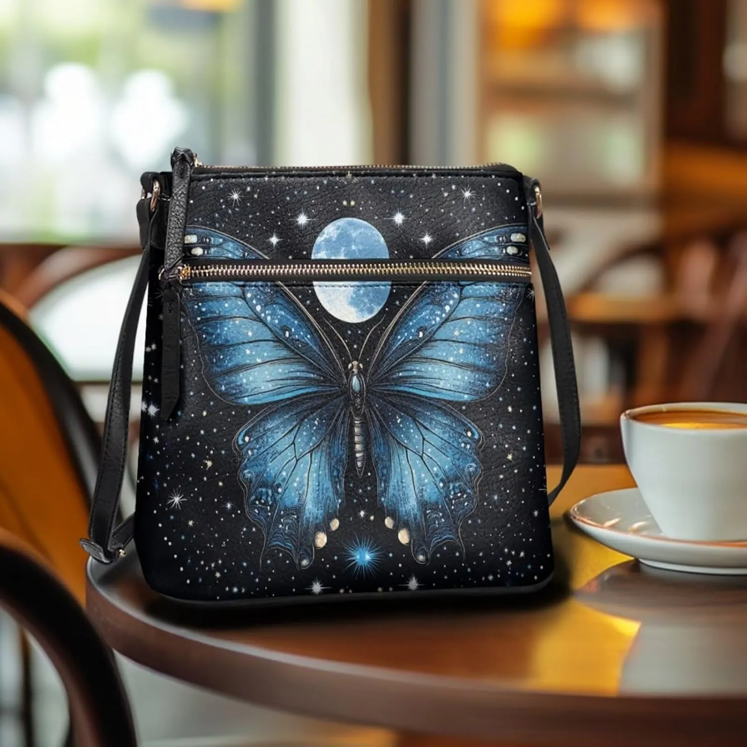 Shoulder Bag Crossbody Purses for Women Leather Handbag Purse Long Strap Crossbody Bags
