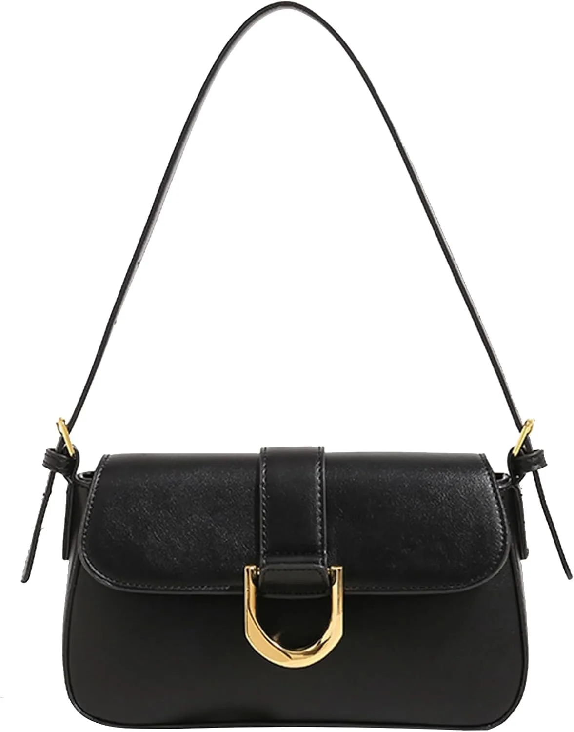 Shoulder Bag for Women Trendy Crossbody Purse Vegan Leather Handbags Clutch Hobo Bag Y2K Bag Saddle Bag