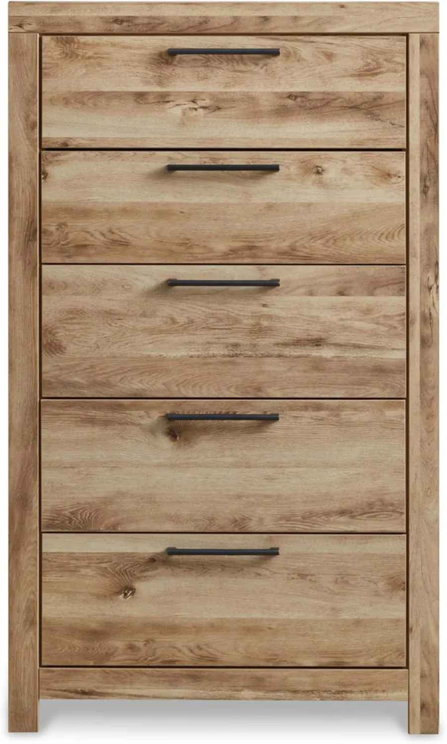 Signature Design by Ashley Hyanna Rustic 5 Drawer Chest, Rustic