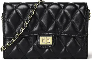 Small Quilted Crossbody Bags for Women Trendy Ladies Shoulder Bag Satchel HandBag Mini Purse Women
