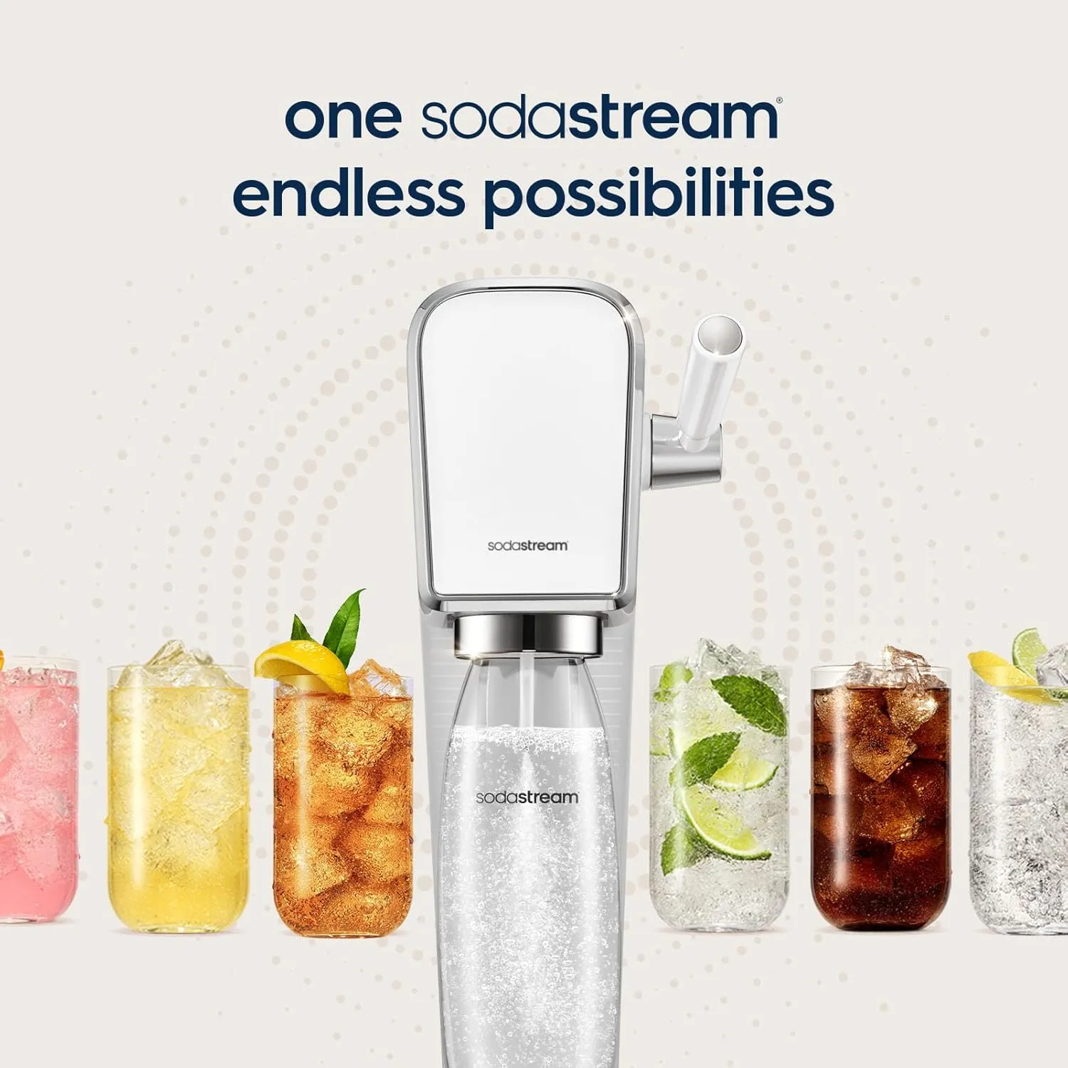SodaStream - Bubly Fruit Drops for Sparkling Water | Natural Fruit Flavor | Zero Calories, No Sweeteners | Create Your Own Bubly with SodaStream | Variety Pack, Bubly Original, Pack of 6 | 8 Fl Oz